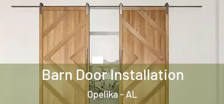 Barn Door Installation Opelika - AL
