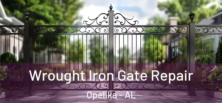 Wrought Iron Gate Repair Opelika - AL